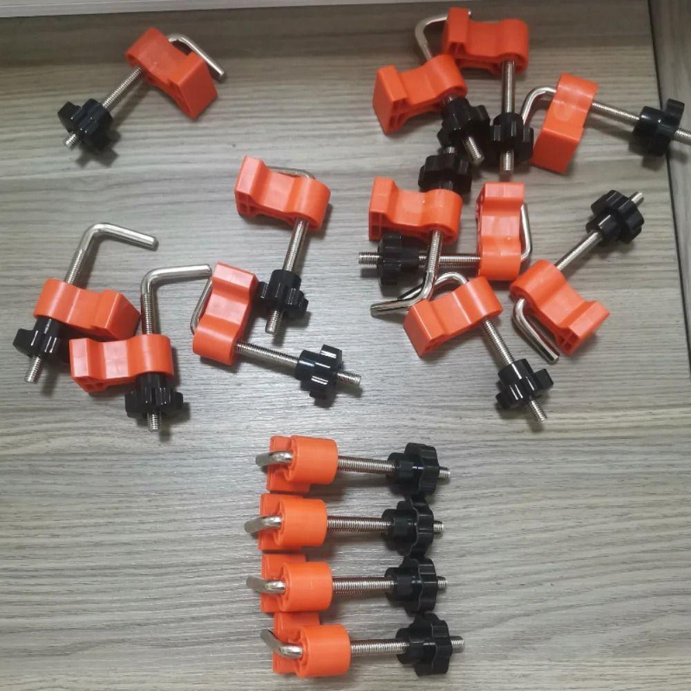 1Set Fixed Angle Gripper Right Angle Ruler 90 Degree Corner Clamp  for Boxes Cabinets Picture Frames