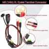 BLOLACDZ 2 Pack M6 (1/4 Inch) XL Terminal Harness Connector Cable for NOCO GC002 X-Connect