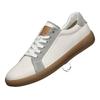 Men's Cross-Border Plus Size Genuine Leather Soft Sole Sneakers - Summer Casual Flat Shoes with Cowhide Upper, German Training Design.