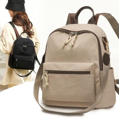 Damen Nylon Rucksack Leichte Multifunktionale Umhängetasche