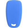 2Pcs Rubber Silicone Key Fob Cover Case Skin Remote Shell Holder Compatible with Chevrolet Chevy Camaro Cruze Malibu Traverse Blazer Trailblazer