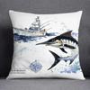Sea World Collection Home Office Decorative Pillowcase Square Pillowcase
