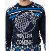 Game of Thrones Unisex Adult Stark Knitted Christmas Jumper