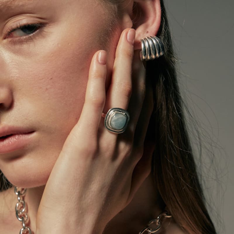 AEPICE cushion stone ring