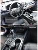 Teana Steering Wheel and Console Peach Wood & Carbon Fiber Interior Stickers