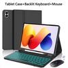 Custodia con Tastiera per Redmi Pad 2 Pro 12.1 Pollici,Custodia per Tablet Redmi Pad 2 Pro 12.1 Pollici con Tastiera Bluetooth Staccabile