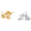 4Pcs 1:12 Dollhouse Miniature Clothes Coat Hook Dollhouse Bathroom Accessories