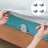 4pcs Multi-Functional Non-slip Bed Sheet Holder Adjustable Plastic Bed Cover Fixing Clip Household Anti-Shift Fasteners Home
