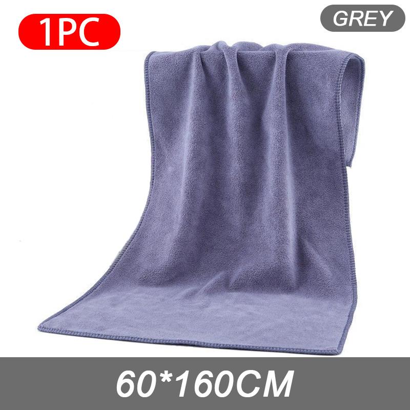 160x60cm Car Wash Towel 400GSM Microfiber High Water Absorption Cleaning Towels Thickened Soft Car Washing Drying Cloth