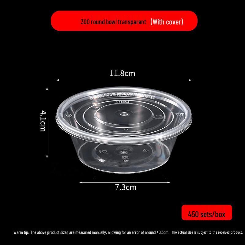 Disposable Food Containers with Lids