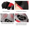 Cycling Gloves Nonsip Silicone Palm with Breathable Shock Absorption Padding For Professional Training And Commuting