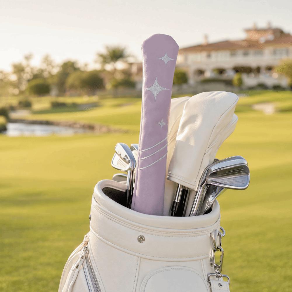 Velvet Lining Golf Alignment Cover Rounded Closed Top Alignment Headcover Golf Practice