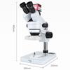 AOSVI High-Definition Continuous Zoom Stereo Microscope