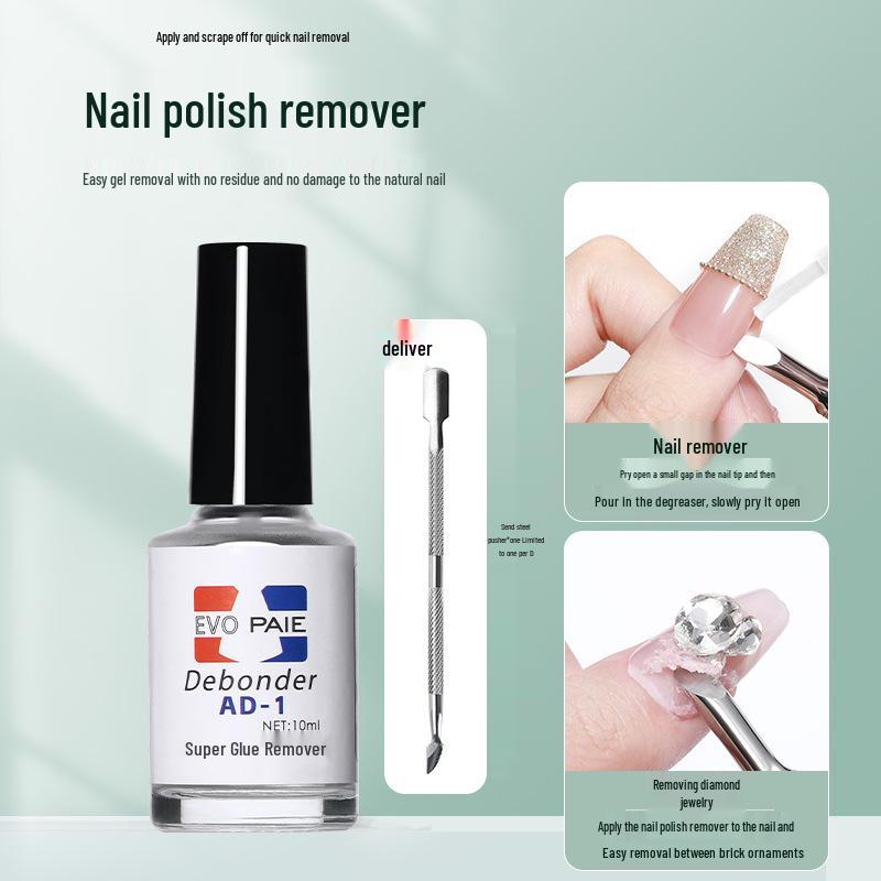 

Nail Polish Gel Remover: Strong, Safe Removal for Rhinestones & Nail Tips