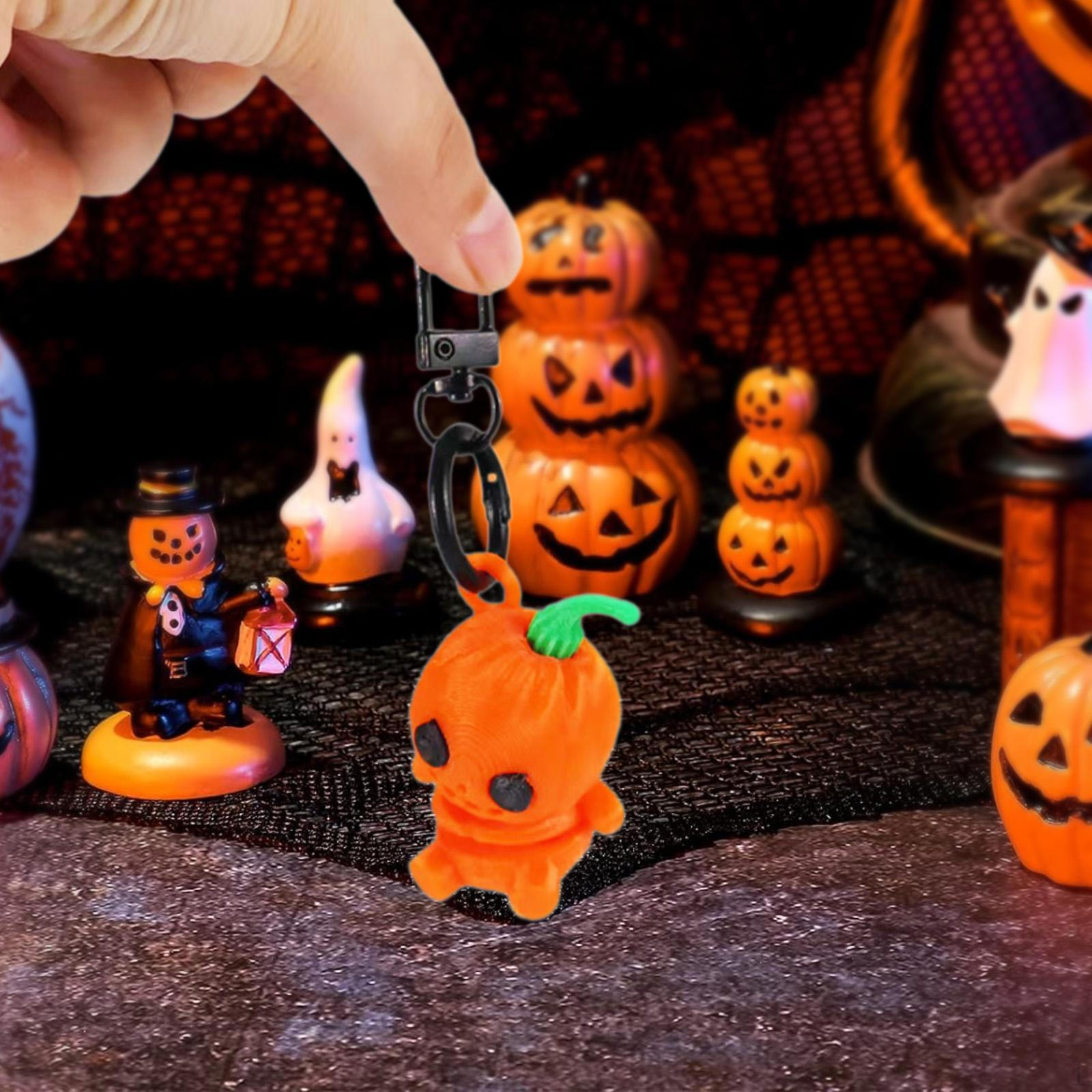 

Брелок-тыква на Хэллоуин, кулон, рюкзак, креативный орнамент, автомобильный брелок для выпускного 3.4cmx4cm