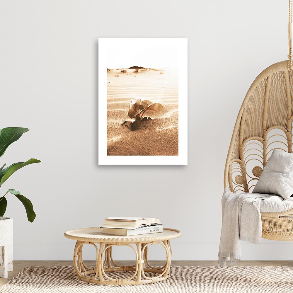 Canvas Print, Flower In the Desert