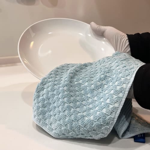 REDREAM 3-Piece Microfiber Cleaning Cloth Set, Perfect for Wiping Glass, Windows, Kitchen Dishwashing, Mirror Cleaning, and Stainless Steel