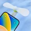 SNNYYY Portable Propeller Fan for Turns Your Smartphone Into a Mini 1 Black 1 White USB-C Smartphones, Fan, Fan, Portable, & (TPCFAN02S-WHBK-SNY)