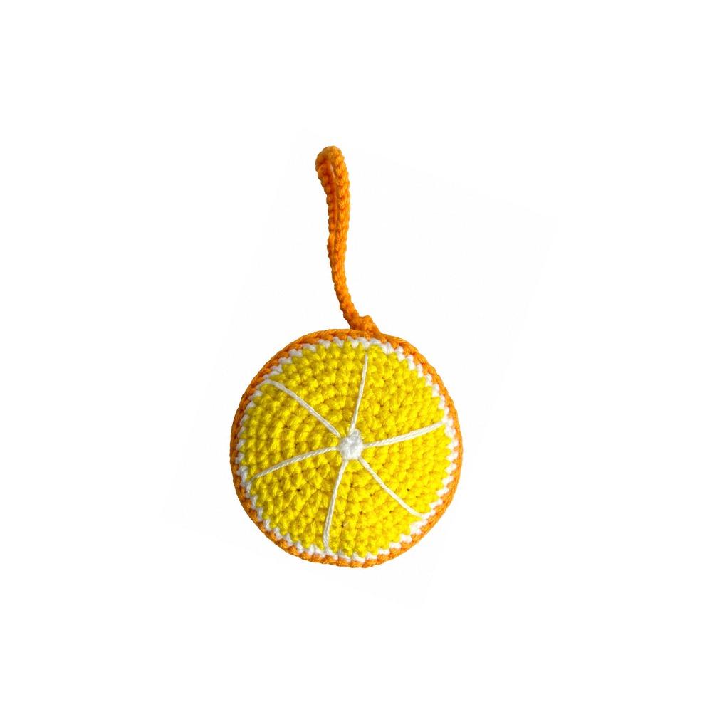 

Hand Woven Fruit Shaped Mesh Bag Handheld Water Bottle Tote Bag for Outdoor Camping Style C