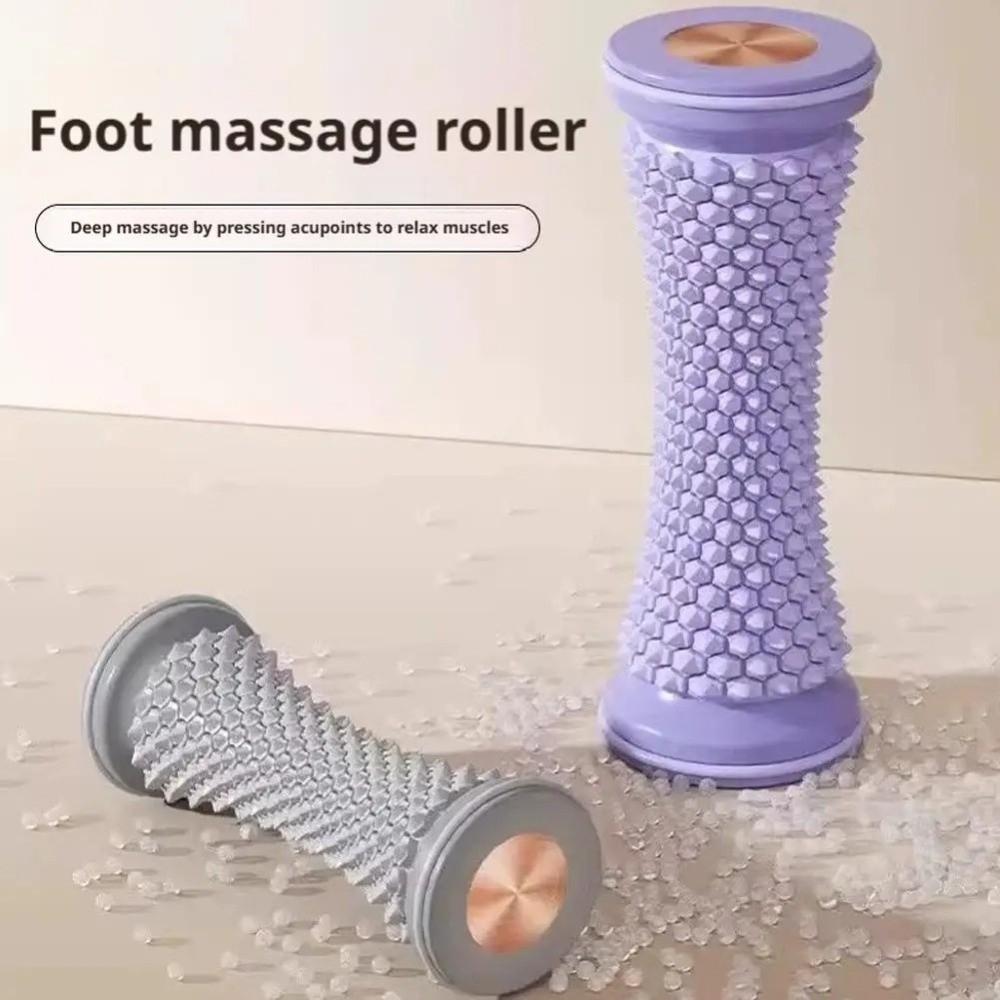 Plastic Foot Massager Manual Plantar Roller Rollers Yoga Massage Ball Muscle Relaxation