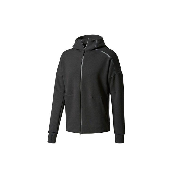 adidas Jacken Herren Schwarz Kapuzenpullover Moderat Sonstige BQ6925