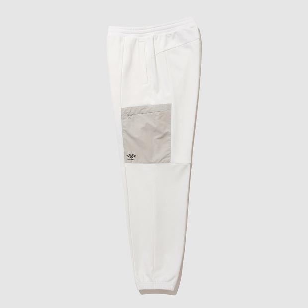 UMBRO Wayfinder Woven Bit Knit Jogger Pants Ivory (Uq121Cfp13)
