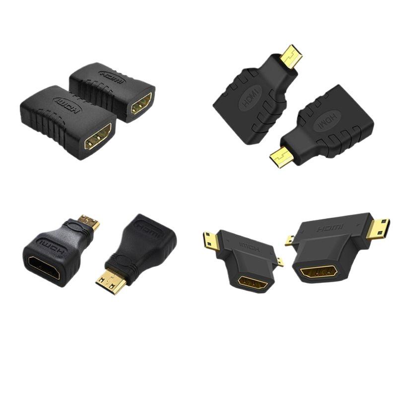 Mini HDMI to HDMI Adapter: Male-to-Female High-Definition Conversion for Large to Small HDMI Connections.