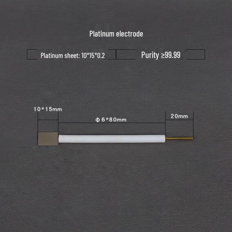Platinum Electrode and Auxiliary Electrodes CN plug (adapter included)
