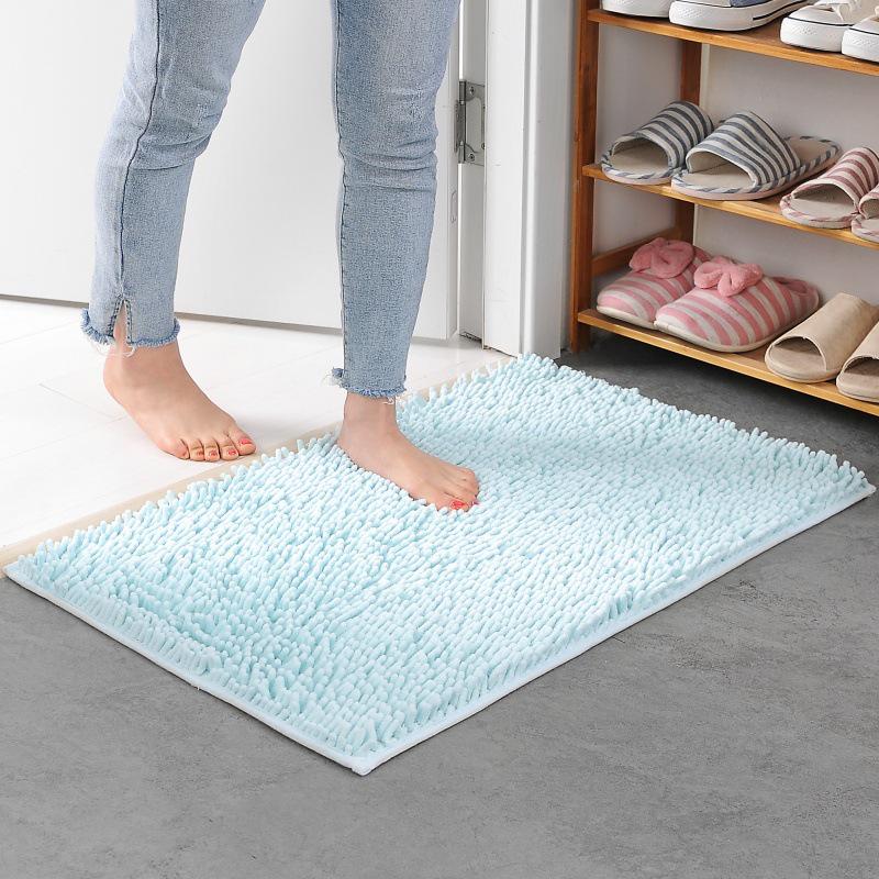 Hot-Selling Chenille Absorbent Anti-Slip Mat for Bedroom, Entrance, Bathroom & Bathtub
