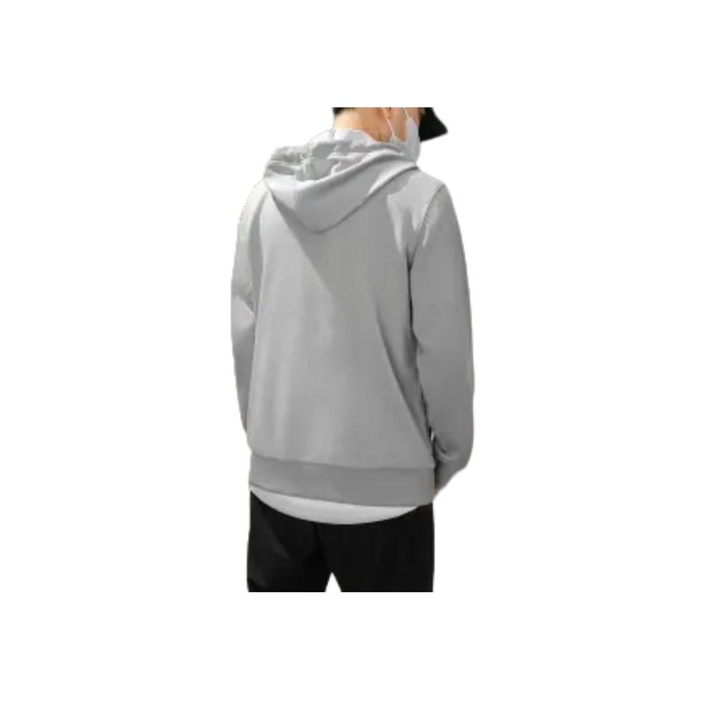 Li-Ning Campus Series Casual Hooded Letter Print Sweatshirt Unisex Sweatshirt Black YWDU561-1