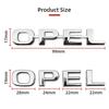 Lettere 3D ABS Emblema Distintivo Posteriore per Bagagliaio Auto Accessori Per Opel Insignia Astra J F Antara Meriva Zafira H G Corsa Vectra OPC