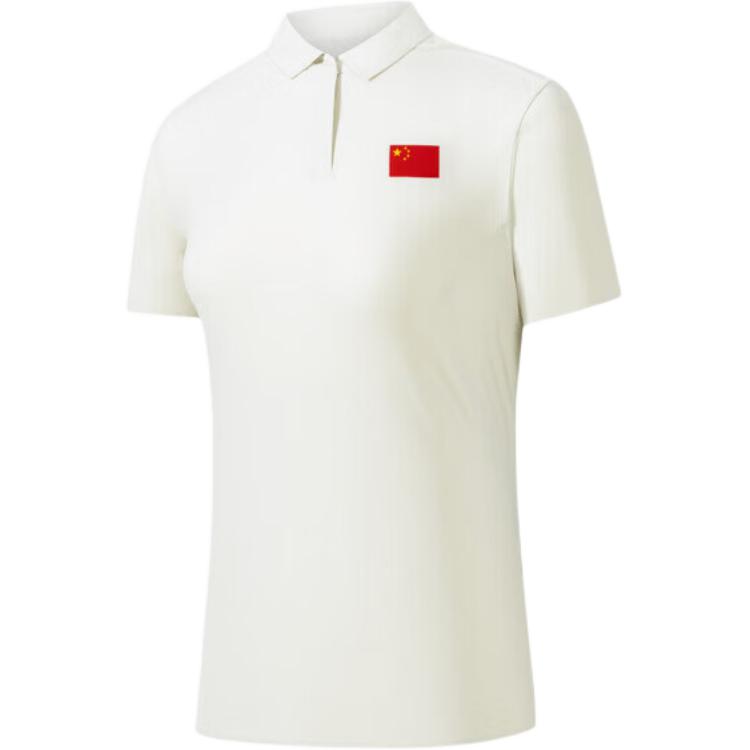 Anta Comfortable Versatile Simple Short Sleeve Polo Shirt Women tops 162620109-1 L