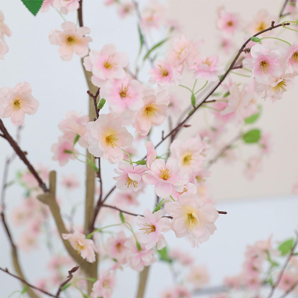 Tall Artificial Cherry Blossom Tree Lifelike Flowers Replica Artificial Plant Fake Cherry