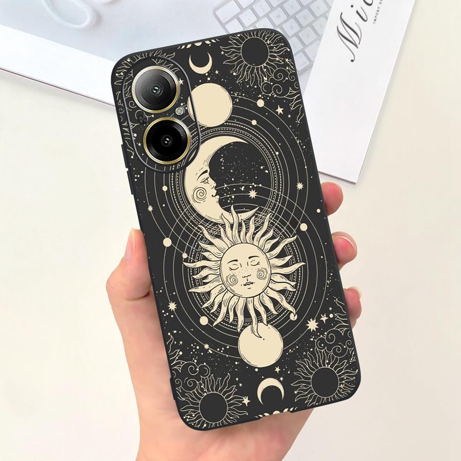 For Realme C67 4G Case RMX3890 Shockproof Cover Fashion Marble Slim Soft Silicone Phone Case For RealmeC67 4G C 67 Protect Shell