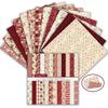 24 Blatt Blumendruck Scrapbook-Papier 6 Zoll Hintergrundpapier Dekoratives Papier Bastelbedarf DIY
