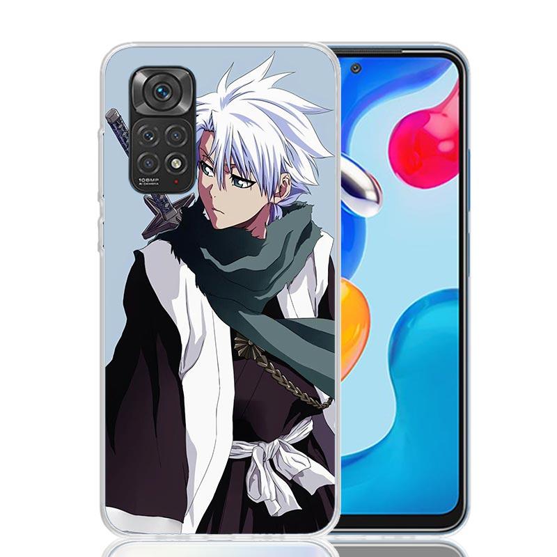 Hitsugaya Toushirou Bleach Phone Case For Xiaomi Redmi Note 15 14 13 12S 12 Pro Plus 11S 11E 11 11T 10S 10 Art Soft Pattern Cove
