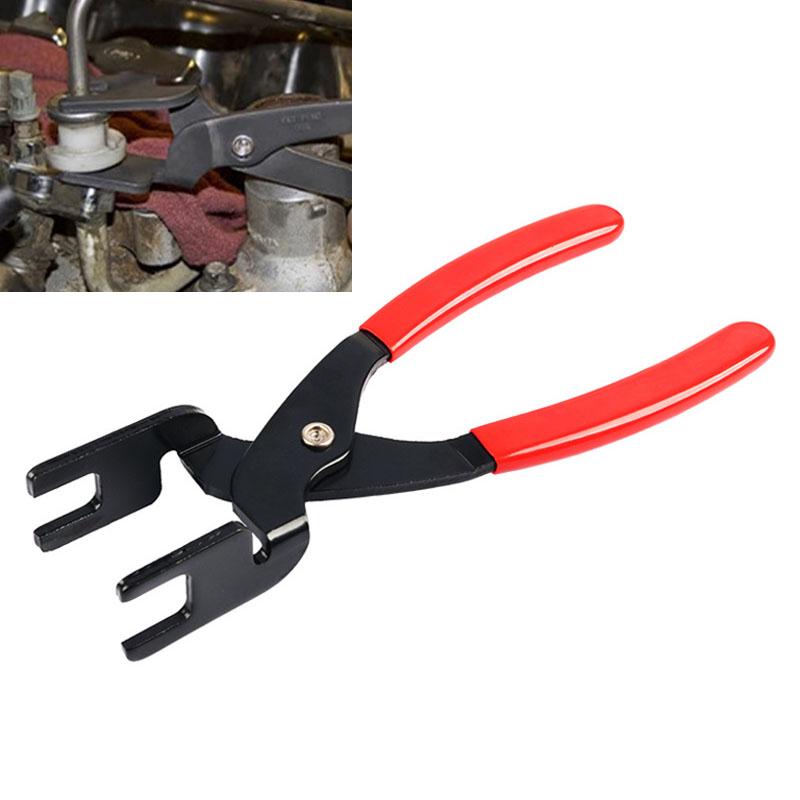 2pcs Car Exhaust Hanger Removal Puller Exhaust Pipe Gasket Removal Plier Car Fuel Line Disconnect Pliers Auto Repair Tools