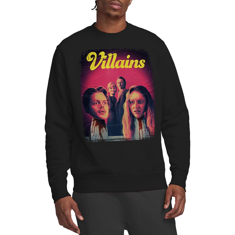 Villains Unisex Adult Poster Sweatshirt