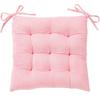 Corduroy Chair Cushion With Strap Solid Color Office Chair Cushion Soft Comfortable Butt Cushion Living Room Sofa Floor Cushion