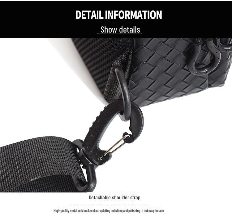 2024 Men's Large Capacity Korean Casual Messenger Bag with USB - Multifunctional Business Shoulder Bag