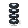 4x Self Watering Pot Base Stand, Greenhouse Gardening Balcony Fabric Plant Tray