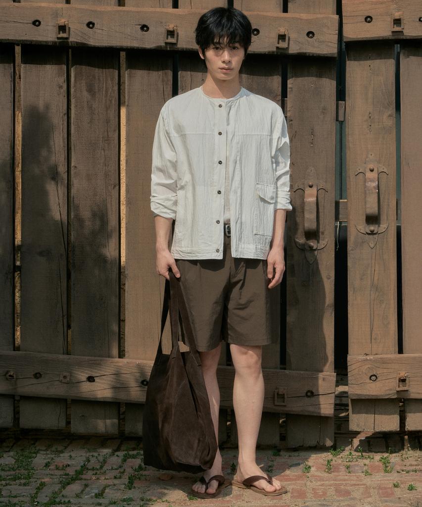 Wednesday Oasis Leto Washed Jacket_White(Wb6Ot11)