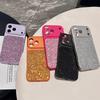 Luxury Glitter Rhombus Grid Sequins TPU Phone Case for IPhone 17 Air 16E 15 14 Plus 13 12 11 Pro Max Soft Protective Cover