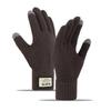 Men's Winter Cycling Touchscreen Knitted Gloves