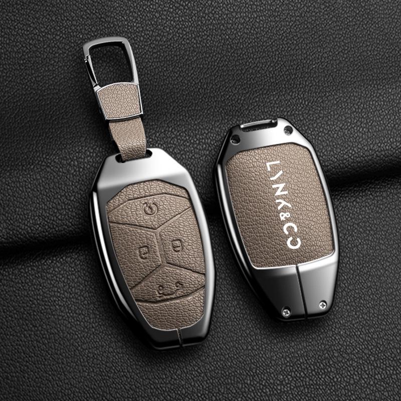 Lynk & Co 03 Key Case for 2021 Model 01, 02, 05, 06/01PHEV - Men's Special Edition Car Bag Shell Buckle.