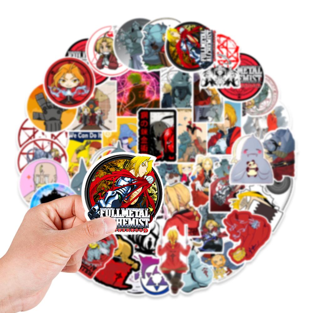 50 Japanese Comics: Jinyi Graffiti Stickers Car Suitcase Mobile Phone Water Cup Decoration Stickers