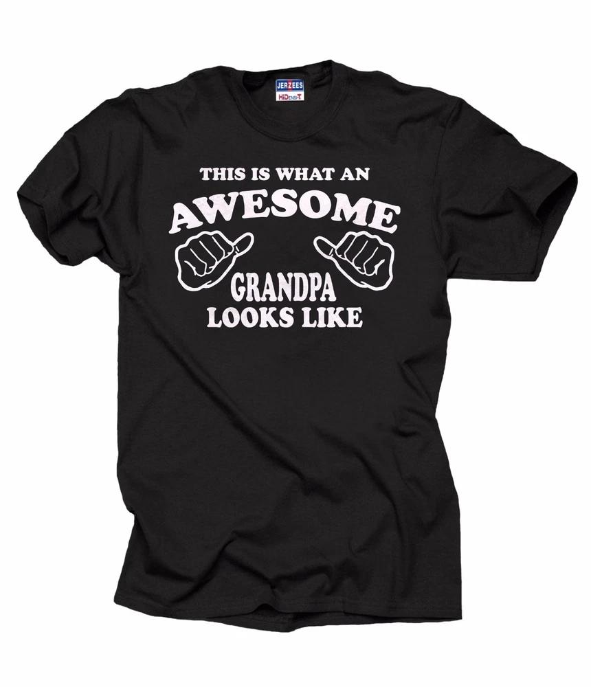 Gift For Grandfather Awesome Grandpa Looks Like TShirt Tee Shirt S