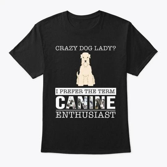 Crazy Coated Wheaten Terrier Dog TTshirt Made in the USA Size S to 5XL S