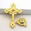Christian Catholic Cross Ornament Pendant Home Church Pray Ornaments Souvenir