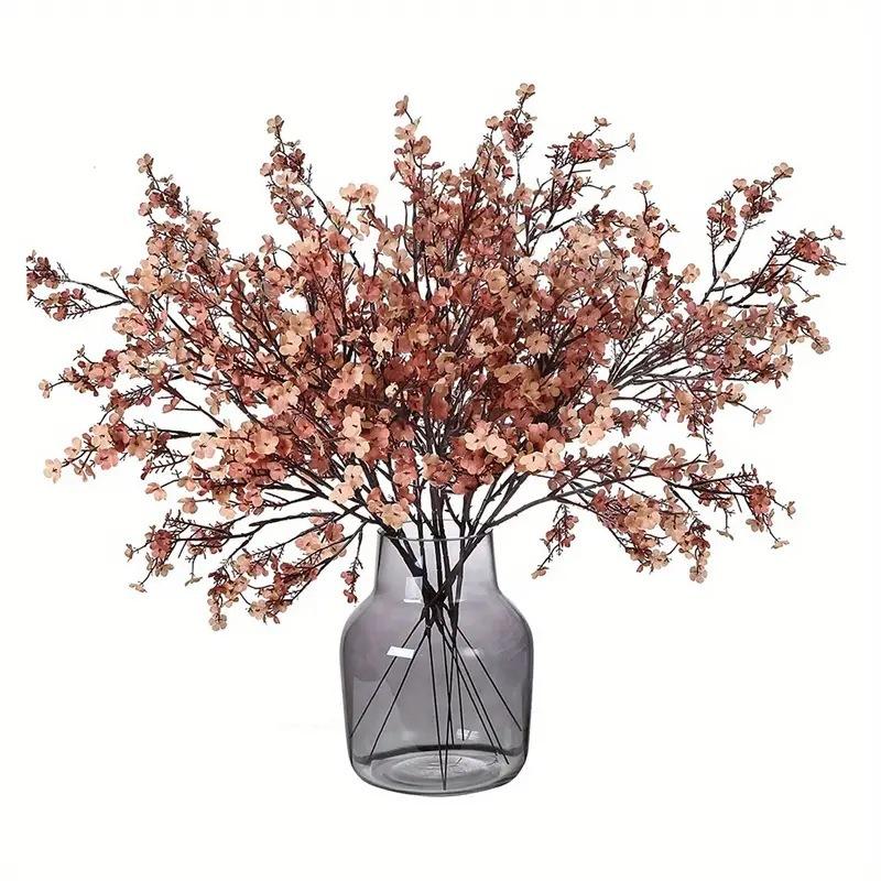 1PCS Gypsy Wedding Simulation Bouquet Artificial Fake Flower, Plant Silk Flower Decoration Window Flower Arrangement